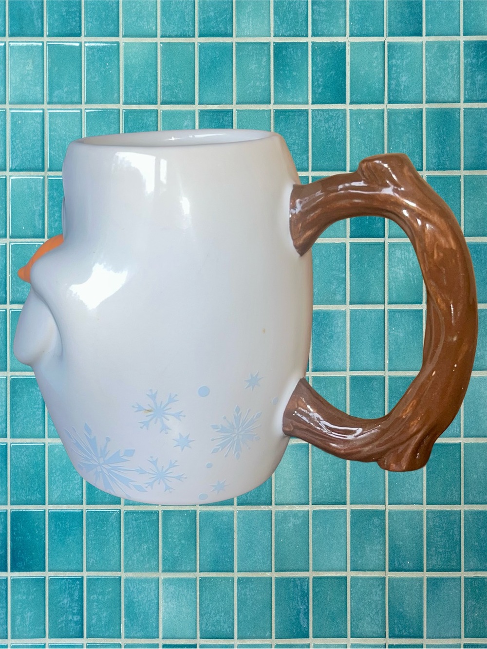 Disney Store Olaf Mug 18 oz 3D Sculpted - Picture 10 of 16